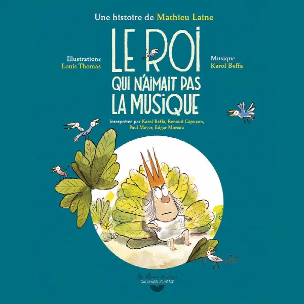 Pochette de Le roi qui n'aimait pas la musique