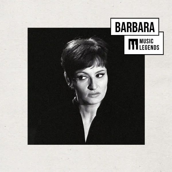 Pochette de Music Legends Barbara : La Grande Dame de la Chanson Poétique