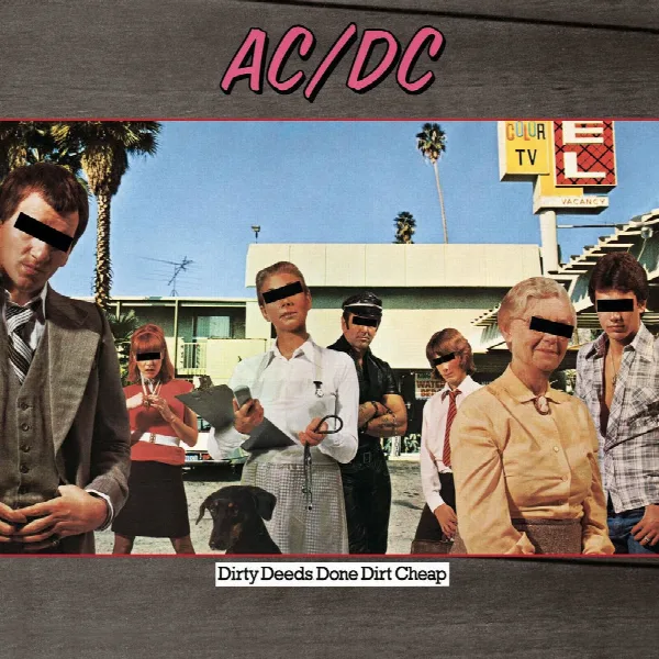 Pochette de Dirty Deeds Done Dirt Cheap