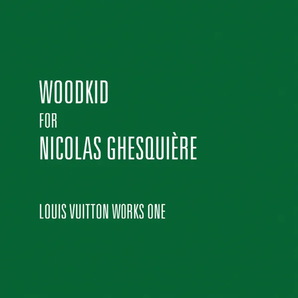 Pochette de Woodkid For Nicolas Ghesquière - Louis Vuitton Works One