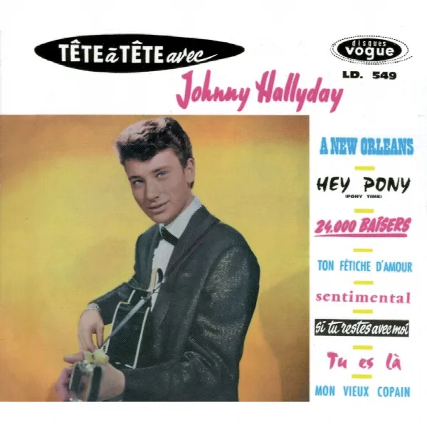 Pochette de Tête À Tête Avec Johnny Hallyday
