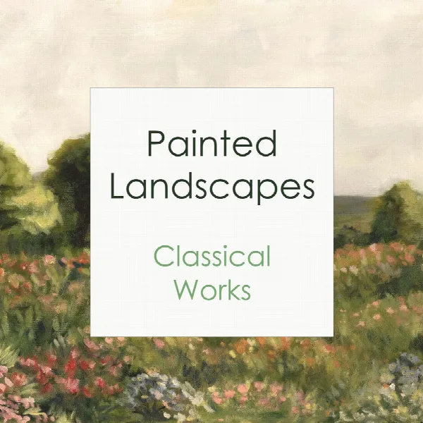 Pochette de "Painted Landscapes: Classical Works"